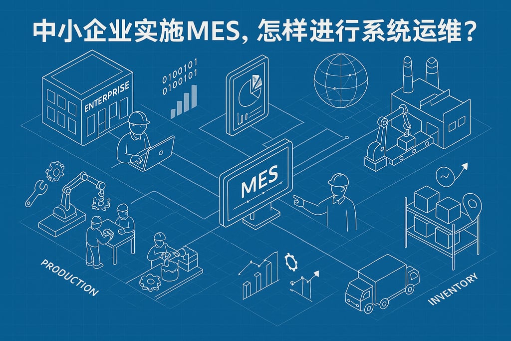 中小企业实施 MES，怎样进行系统运维？